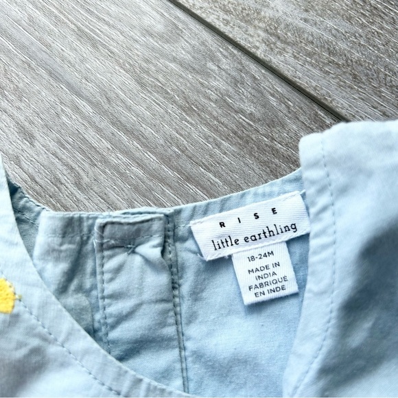 NWT Rise Little Earthling Ruffles Cotton Dress 18-24month - Picture 7 of 12